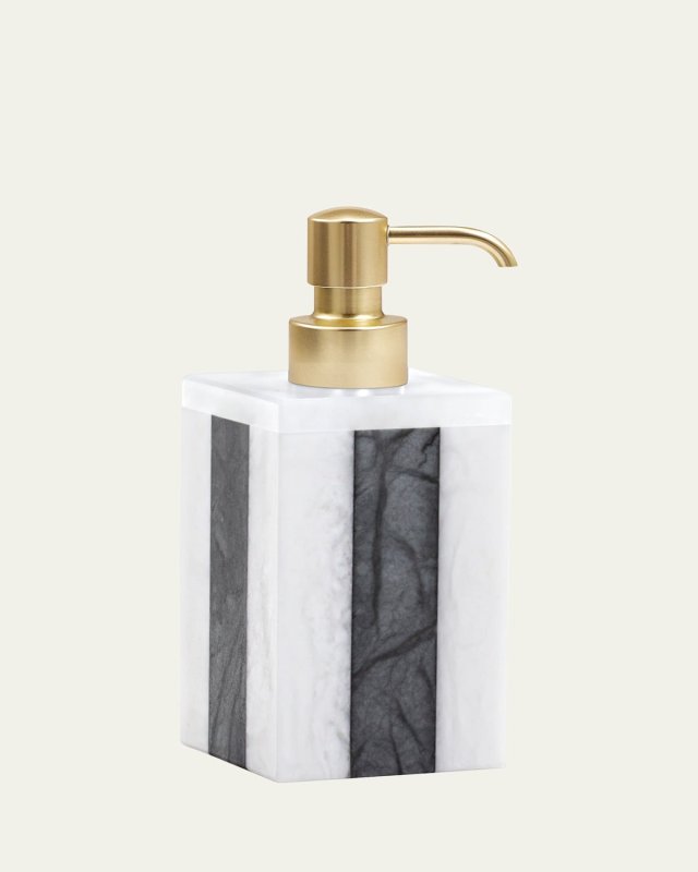 Banda Alabaster Soap Dispenser
